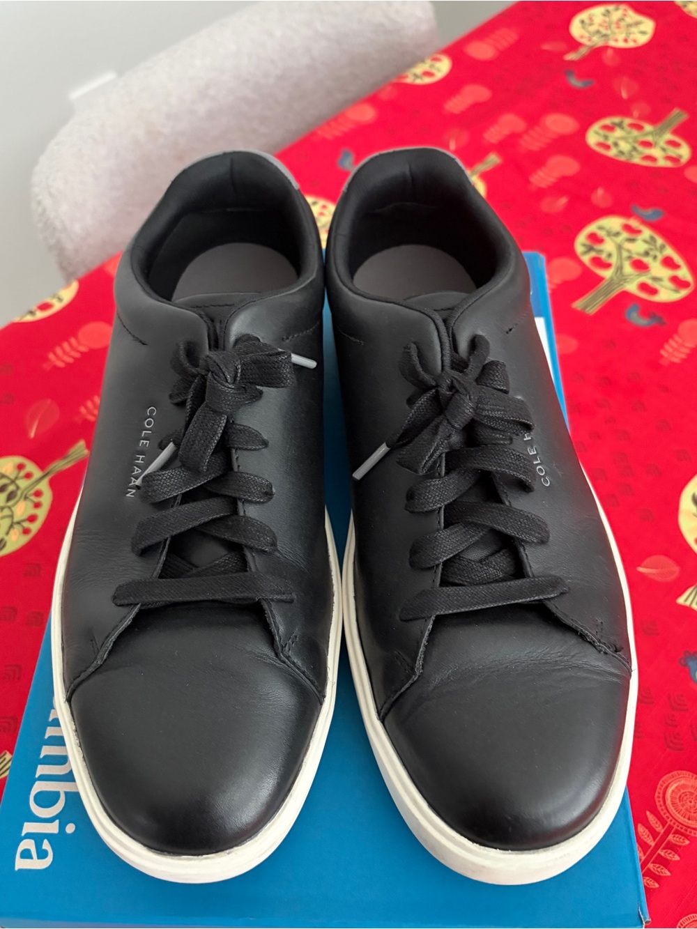 Cole Haan Grand Crosscourt Traveler Sneakers Men’s Size 10 Black/Egret C36655